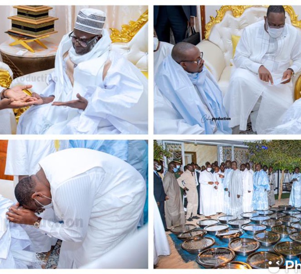 DÉTAILS D'UNE VISITE ÉCLAIR / Le Président à Touba sans délégation... Mosquée rouverte à son honneur... Promesse d'emplois aux jeunes... Les mots du Khalife.