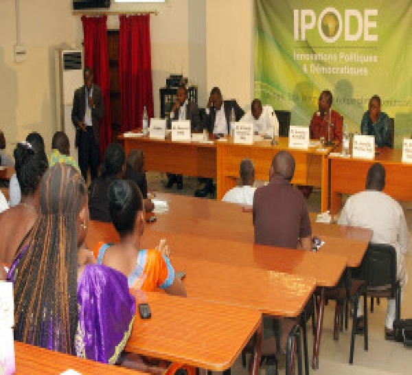 1er Forum IPODE sur la réforme des institutions au Sénégal