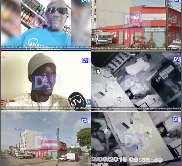 Cambriolage filmé : Les images de vidéosurveillance du dernier vol commis par «Boy Djinné»