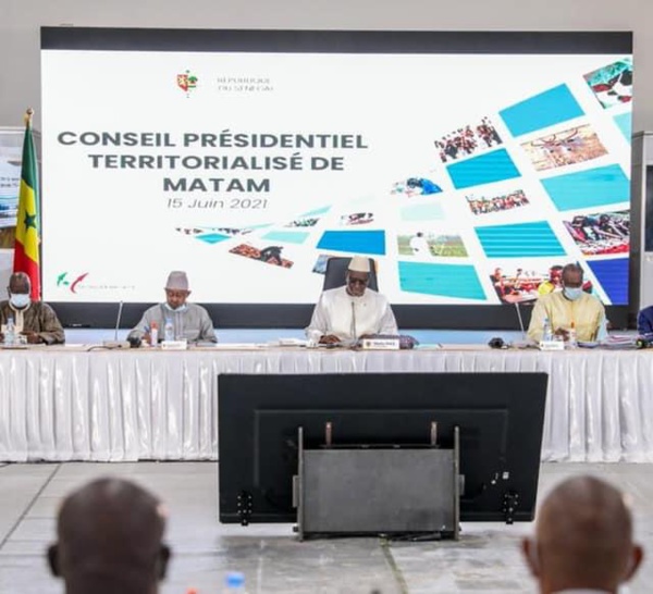 Conseil présidentiel décentralisé à Matam : « Une enveloppe de plus de 253 milliards de francs CFA a été injectée dans la région depuis 2013 » (Macky Sall)