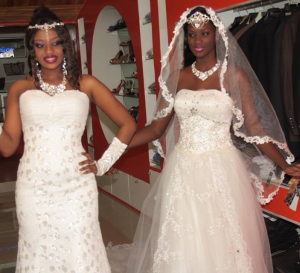 L'ex Miss Sénégal Penda Ly et Lissa "Un Café Avec" trop élégantes dans leurs robes de mariage