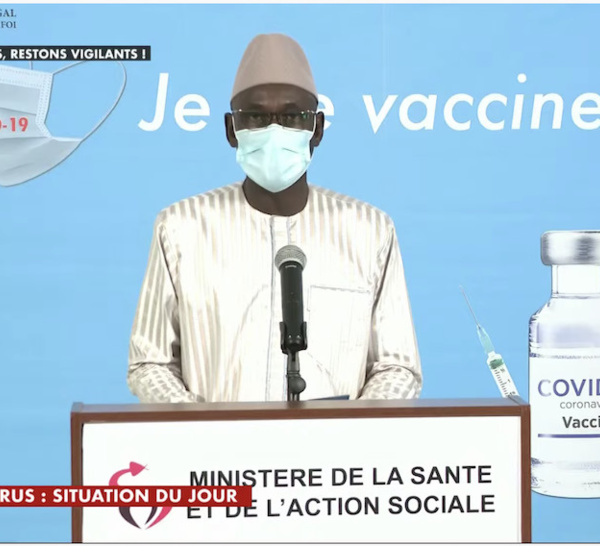SÉNÉGAL : 549 nouveaux cas testés positifs au coronavirus, 546 nouveaux guéris, 16 nouveaux décès et 63 cas graves en réanimation.