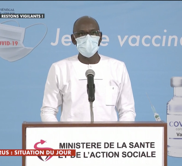 SÉNÉGAL : 264 nouveaux cas testés positifs au coronavirus, 447 nouveaux guéris, 11 nouveaux décès et 55 cas graves en réanimation.