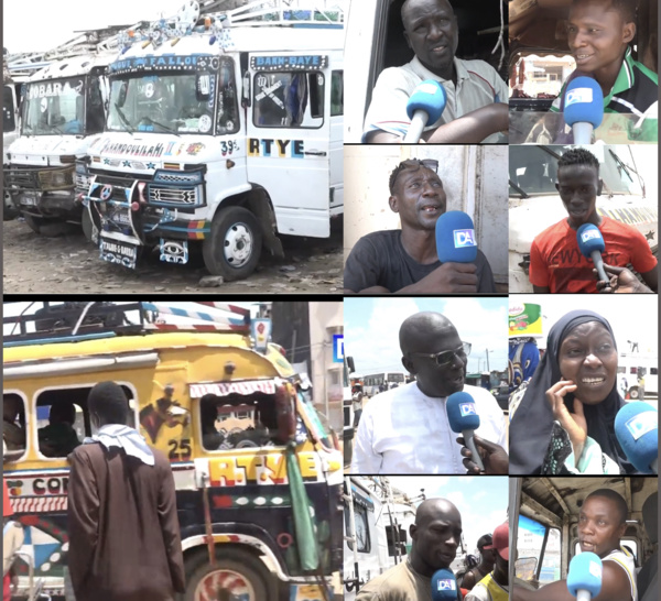 Retrait des "rapides" et "ndiaga Ndiaye" pour laisser place au Ter: craintes des chauffeurs et engouement des clients...
