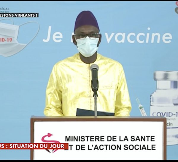 SÉNÉGAL : 115 nouveaux cas testés positifs au coronavirus, 400 nouveaux guéris, 9 nouveaux décès et 35 cas graves en réanimation.