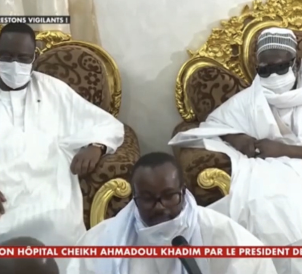 (VIDÉO) Cheikh Bass au Président Macky Sall : «  Le Khalife vous dit que s’il ne dépendait que de lui, toutes vos ambitions seraient exaucées »