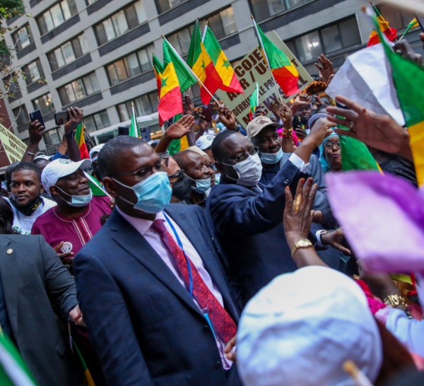 76e Session de l’AG de l’ONU : le PR Sall et Madame la Première Dame à New York