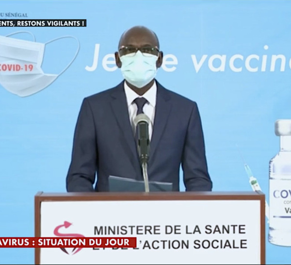 SÉNÉGAL : 10 nouveaux cas testés positifs au coronavirus, 82 nouveaux guéris, aucun nouveau décès et 9 cas graves en réanimation.