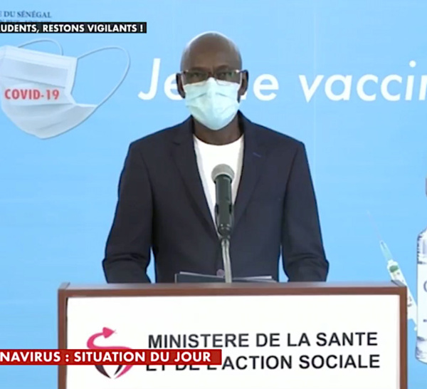 SÉNÉGAL : 11 nouveaux cas testés positifs au coronavirus, 40 nouveaux guéris, aucun nouveau décès et 6 cas graves en réanimation.