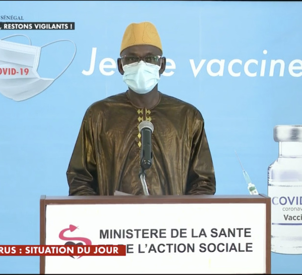 SÉNÉGAL : 6 nouveaux cas testés positifs au coronavirus, 9 nouveaux guéris, aucun nouveau décès et 6 cas graves en réanimation.
