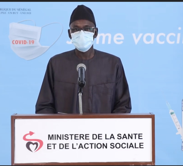 SÉNÉGAL : 1 nouveau cas testé positif au coronavirus, aucun guéri, aucun nouveau décès et 6 cas graves en réanimation.