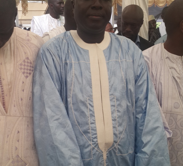 Le ministre conseiller Arona Coumba Ndoffenne Diouf était à la mosquée de Gouye Mouride