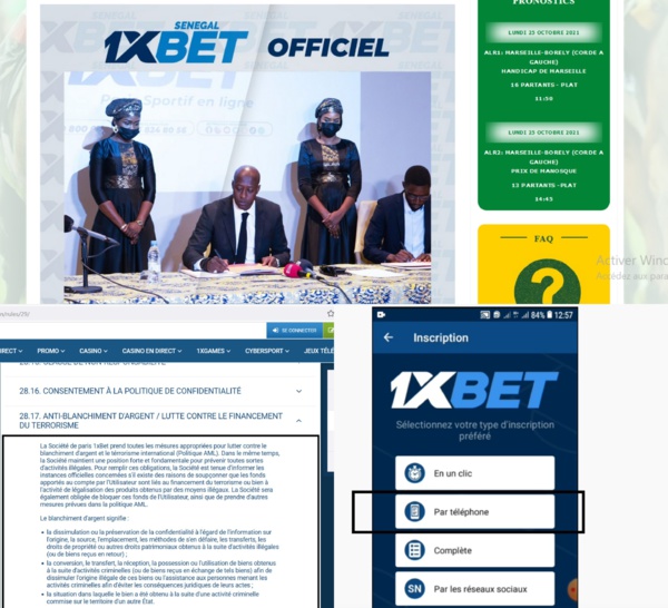 Montée en puissance de 1xbet au Sénégal : quand l’appât du gain facile hypothèque des avenirs et constitue une menace sécuritaire