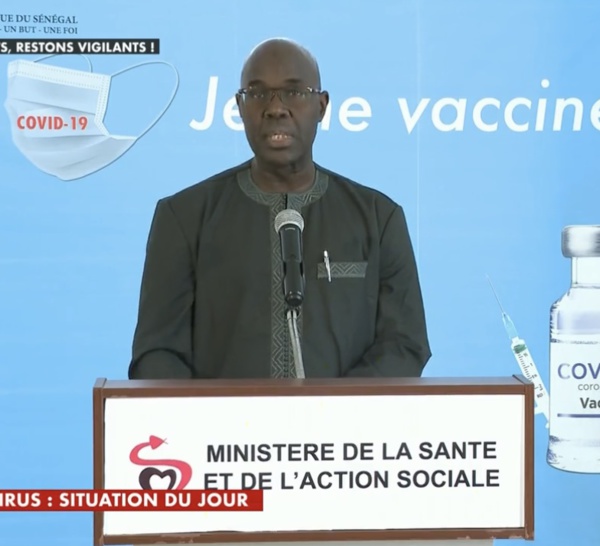 SÉNÉGAL : 3 nouveaux cas testés positifs au coronavirus, 6 nouveaux guéris, aucun nouveau décès et 1 cas grave en réanimation.