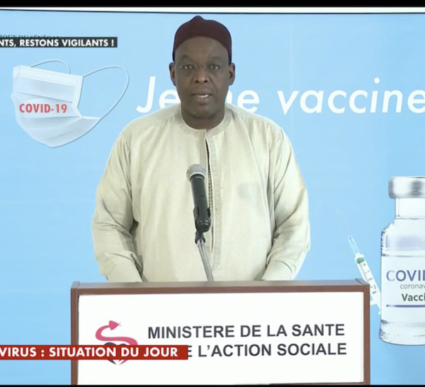 SÉNÉGAL : 4 nouveaux cas testés positifs au coronavirus, 5 nouveaux guéris, 1 nouveau décès et 2 cas graves en réanimation.