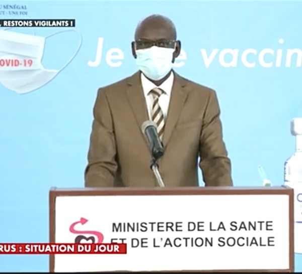 SÉNÉGAL : 1 nouveau cas testé positif au coronavirus, 2 nouveaux guéris, 2 nouveaux décès et 1 cas grave en réanimation.