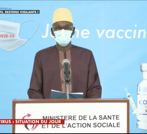 SÉNÉGAL : 2 nouveaux cas testés positifs au coronavirus, 3 nouveaux guéris, aucun nouveau décès et 3 cas graves en réanimation.