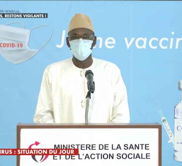 SÉNÉGAL : 0 nouveau cas testé positif au coronavirus, 1 nouveau guéri, aucun nouveau décès et 2 cas graves en réanimation.