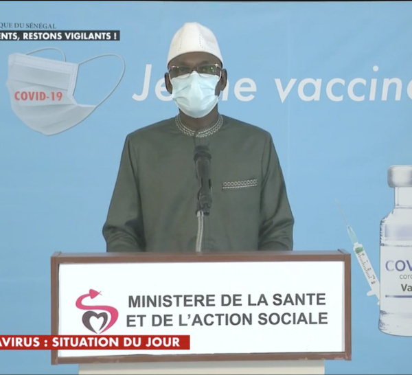 SÉNÉGAL : 11 nouveaux cas testés positifs au coronavirus, 4 nouveaux guéris, aucun nouveau décès et 2 cas graves en réanimation.