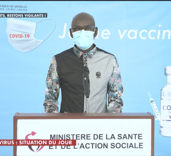 SÉNÉGAL : 274 nouveaux cas testés positifs au coronavirus, 149 nouveaux guéris, 1 nouveau décès et 7 cas graves en réanimation.