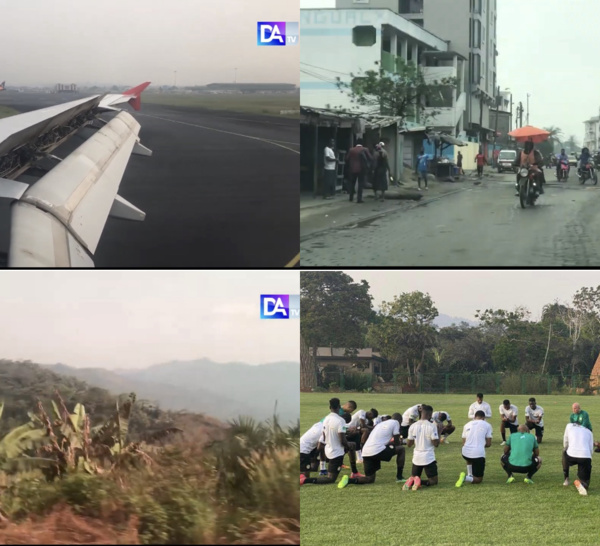 En route vers la CAN : Excursion sur les hauts plateaux de Bafoussam, plus de 07 heures de route pour rallier le terrain de jeu des Lions...