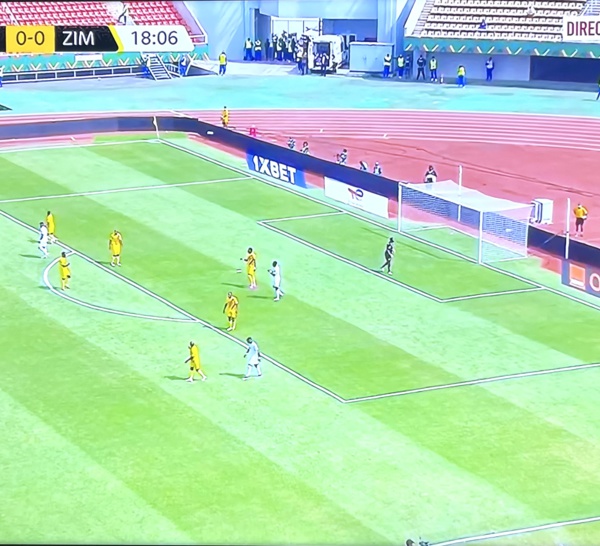 Sénégal vs Zimbabwe :  0-0 à la mi-temps entre Lions et Warriors.