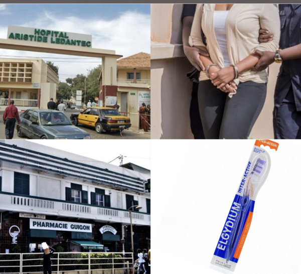 Vol : une aide infirmière de l'hôpital Le Dantec attrait à la barre pour vol de deux brosses à dents à la pharmacie Guigon.