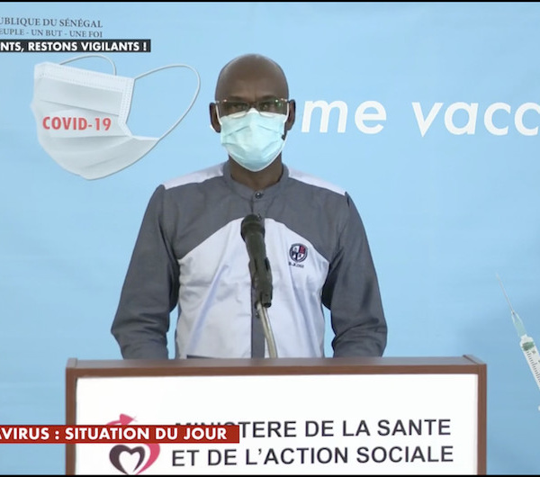 SÉNÉGAL : 188 nouveaux cas testés positifs au coronavirus, 310 nouveaux guéris, 3 nouveaux décès et 6 cas graves en réanimation.