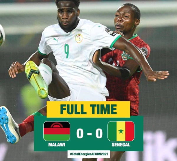 CAN 2022 : Le Sénégal vire en tête du groupe B après un pitoyable nul contre le Malawi (0-0)