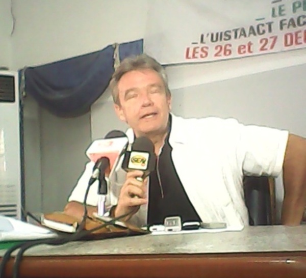 Freddy Huck de la FNAN/CGT à Diourbel « Nous regrettons encore la déclaration néocolonialiste de Sarkozy à Dakar »