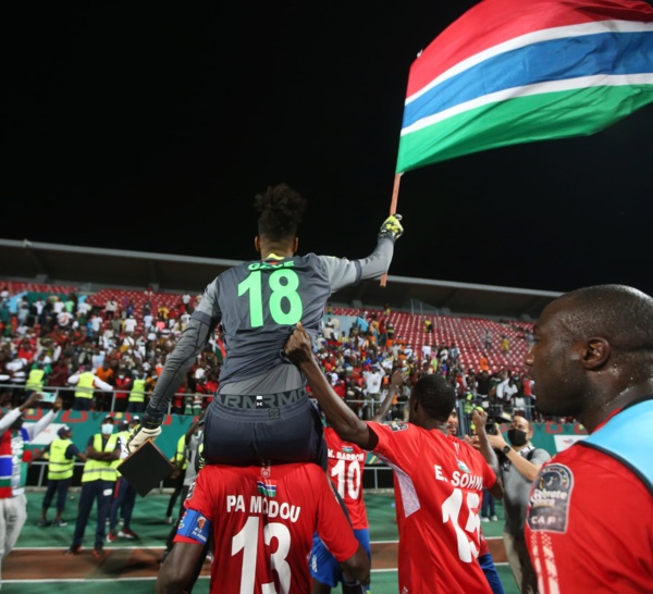 CAN 2022 : La Gambie signe une première victoire historique contre la Tunisie qui se qualifie en 8èmes comme meilleur 3ème...