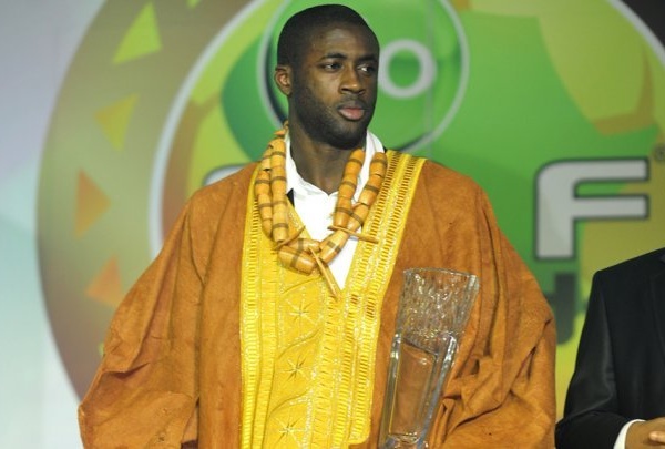 Yaya Touré sacré joueur africain 2013