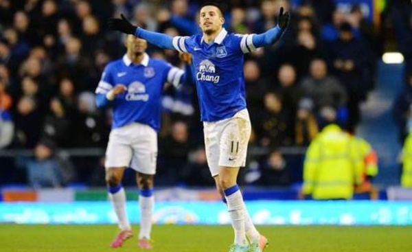 Kevin Mirallas élu Joueur du Mois à Everton