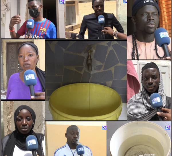 Manque d'eau à Dakar : les banlieusards dans tous leurs états face à l’ouverture tardive des robinets.