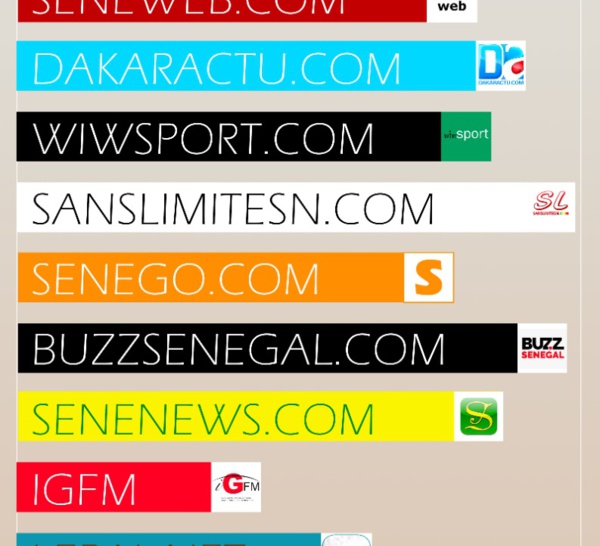 Top 10 des sites web les plus visités de 2021 à Avril 2022 : SENEWEB et DAKARACTU ont dominé le web Sénégalais.