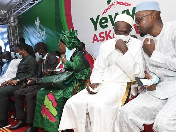 Yewwi : Sonko tête de liste nationale, découvrez les positions de Guirassy, Aida Mbodj, Gackou ou encore Habib Sy