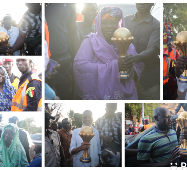 ( IMAGES ) Trophy Tour : Les personnes du troisième âge s’accaparent du Trophée
