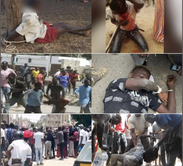Vindicte populaire : quand les Sénégalais se font justice pour faire face à la recrudescence des cas d’agressions et de vols