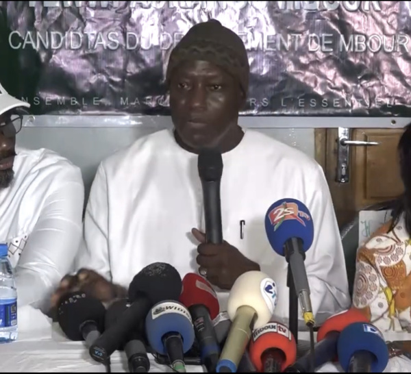 Mbour : L'inter-coalition Wallu/Yewi attaque les préfets et gouverneurs, taxe le régime de voyou et traite la liste Bby/Mbour de vieux transhumants incapables...
