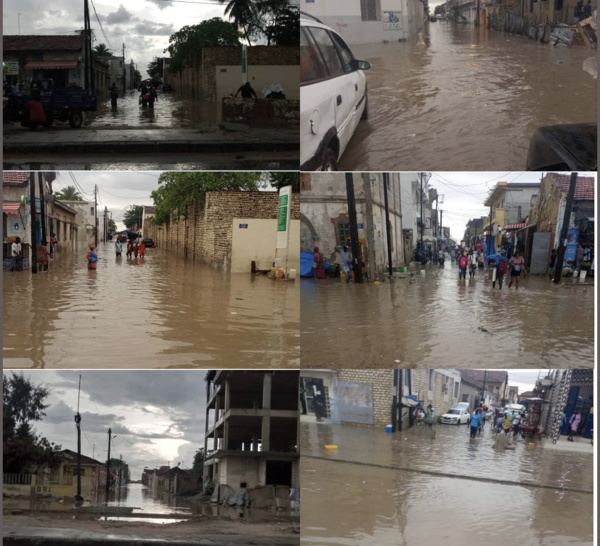 Fortes pluies sur Rufisque : la vieille sous les eaux (Images)