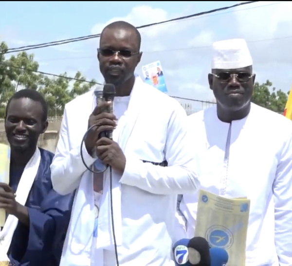 SONKO À TOUBA : « Si ceux qui ont quitté YAW pensent qu’ils vont faire gagner Benno ici, ils se trompent… Benno sera laminée le 31 juillet  »