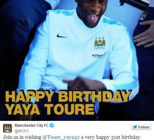 Yaya Touré voudrait retourner au Barça parce que City a oublié son anniversaire