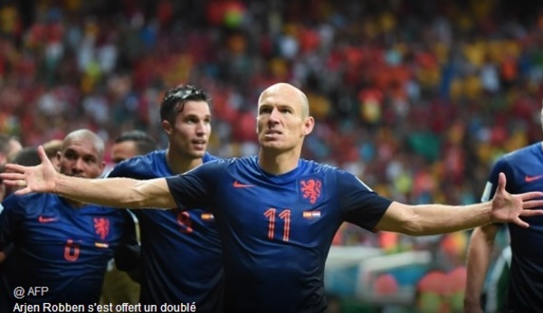 L’ESPAGNE PREND UNE CLAQUE NÉERLANDAISE