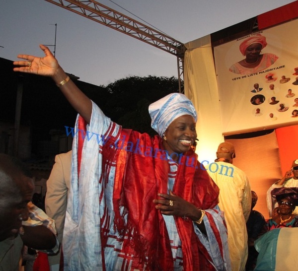 Campagne électorale: Les images du meeting d'ouverture de Mimi Touré à Grand Yoff