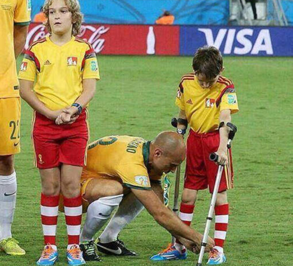 L'image de ce Mondial qui a ému toute la planète foot