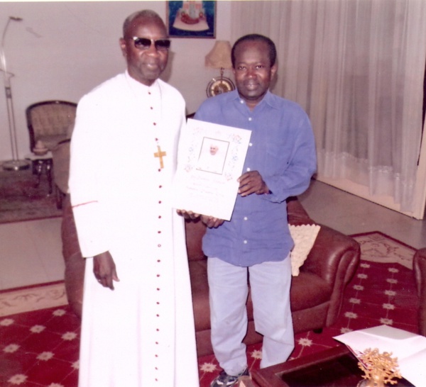 Dialogue islamo-chrétien : Le Pape François donne sa bénédiction à Mamadou Diagna N'diaye
