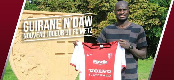 Guirane N'daw s’engage avec le FC Metz.