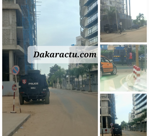 Dakar : Un impressionnant dispositif sécuritaire déployé dans certains quartiers…