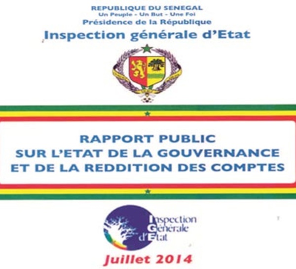 Les détails du rapport de l’IGE : La fête des pillards