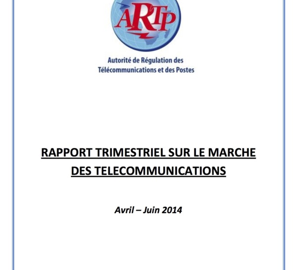 Sénégal : Voici le rapport trimestriel sur le marché des Télécommunications (DOCUMENT)